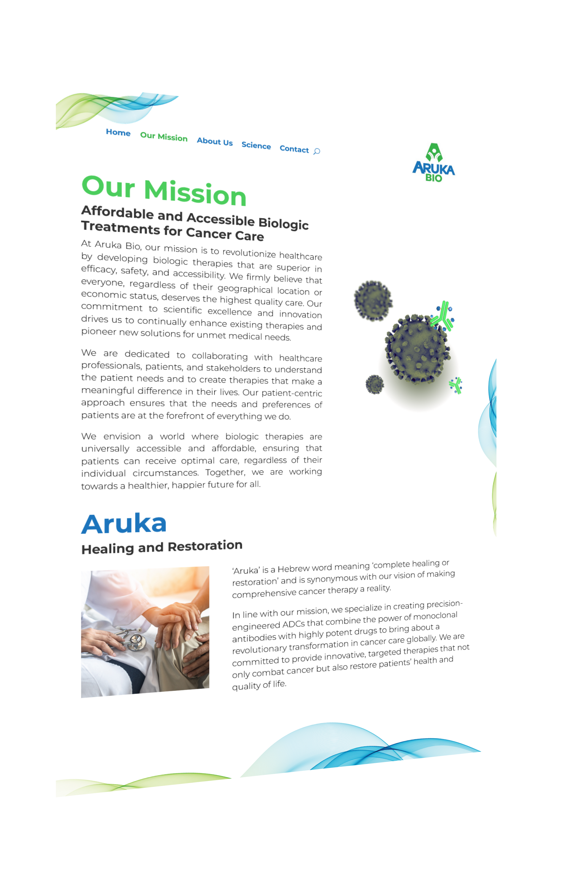 Our Mission | Aruka Bio